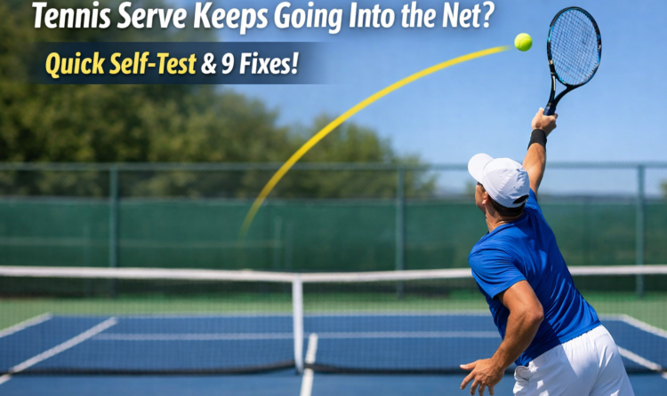 Tennis Serve Keeps Going Into the Net
