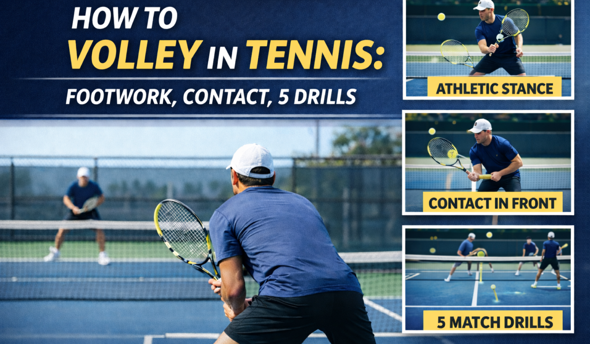 how to volley in tennis